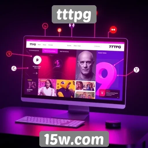 Inovações tecnológicas no site tttpg